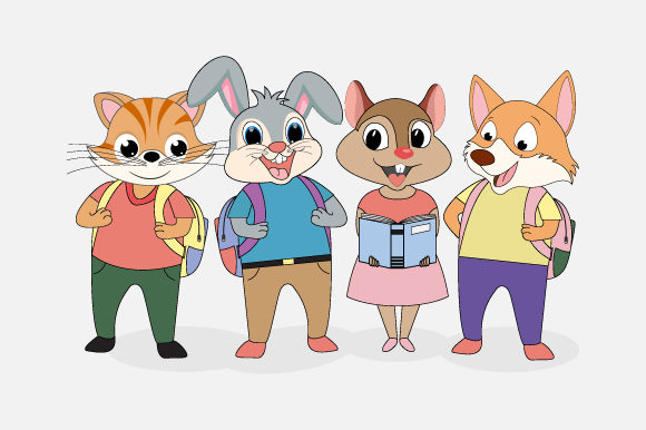 Animal School – A Playful Design Asset for Creative Projects