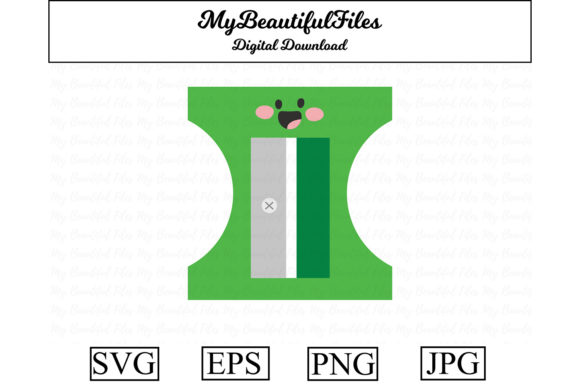 Beautiful Kawaii Pencil Sharpener Clipart for Handmade Creations