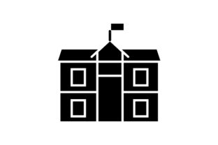 School Glyph Icon Vector: A Versatile Graphic Design Asset for Modern Branding