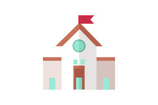 School Icon: A Versatile Graphic Design Asset for Content Creators