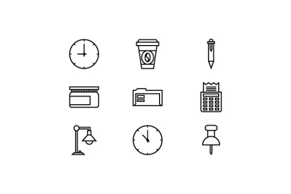 School Line Icon: A Versatile Graphic Design Asset for Local Business Branding