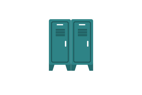 School Locker Graphics: A Versatile Icon for Editorial and Web Design