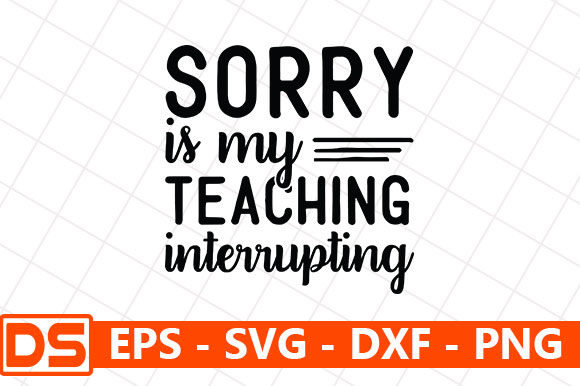 Sorry is My Teaching Interrupting Embroidery Review