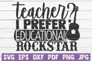 Teacher I Prefer Educational Rockstar Graphics and Crafts Review