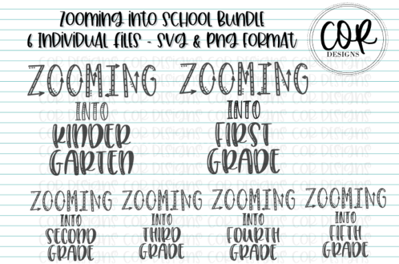 Zooming into School Bundle: Graphics and Crafts for Modern Design